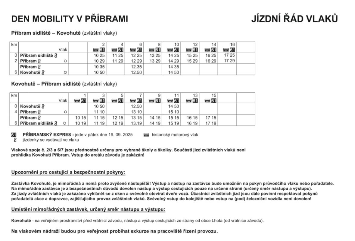 j&iacute;zdn&iacute; ř&aacute;d vlak den městsk&eacute; mobility
