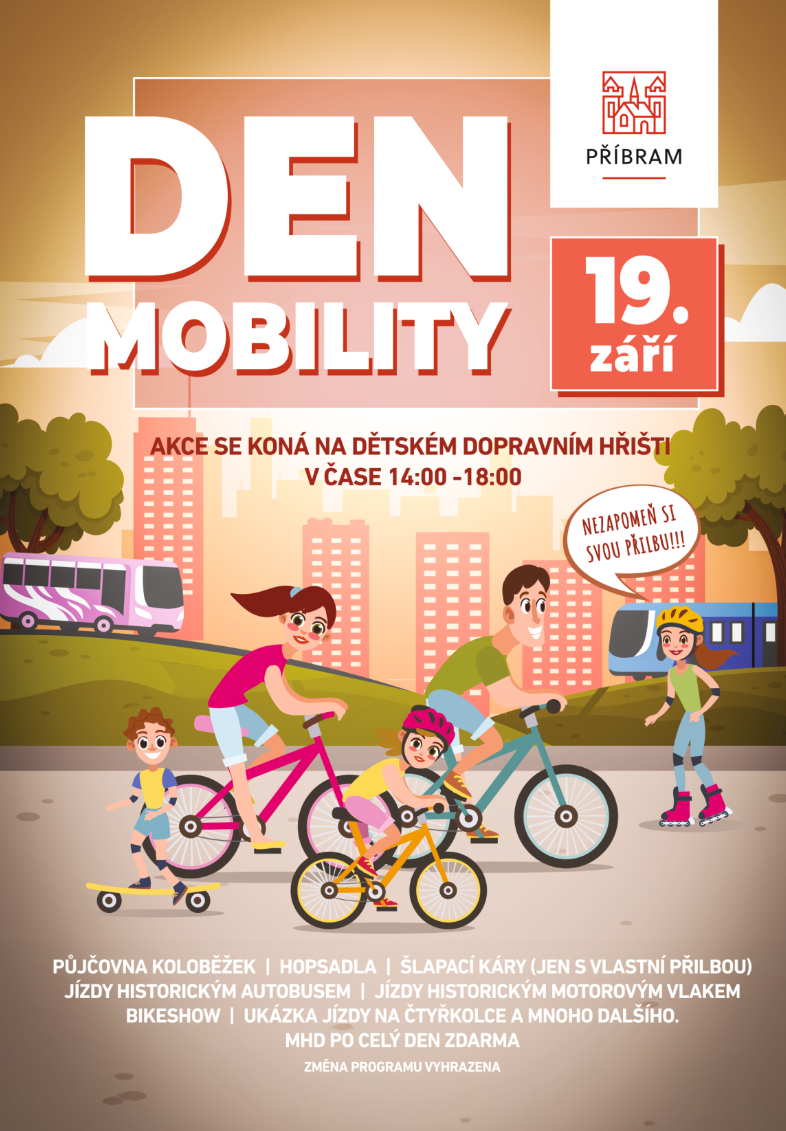 plak&aacute;t den městsk&eacute; mobility