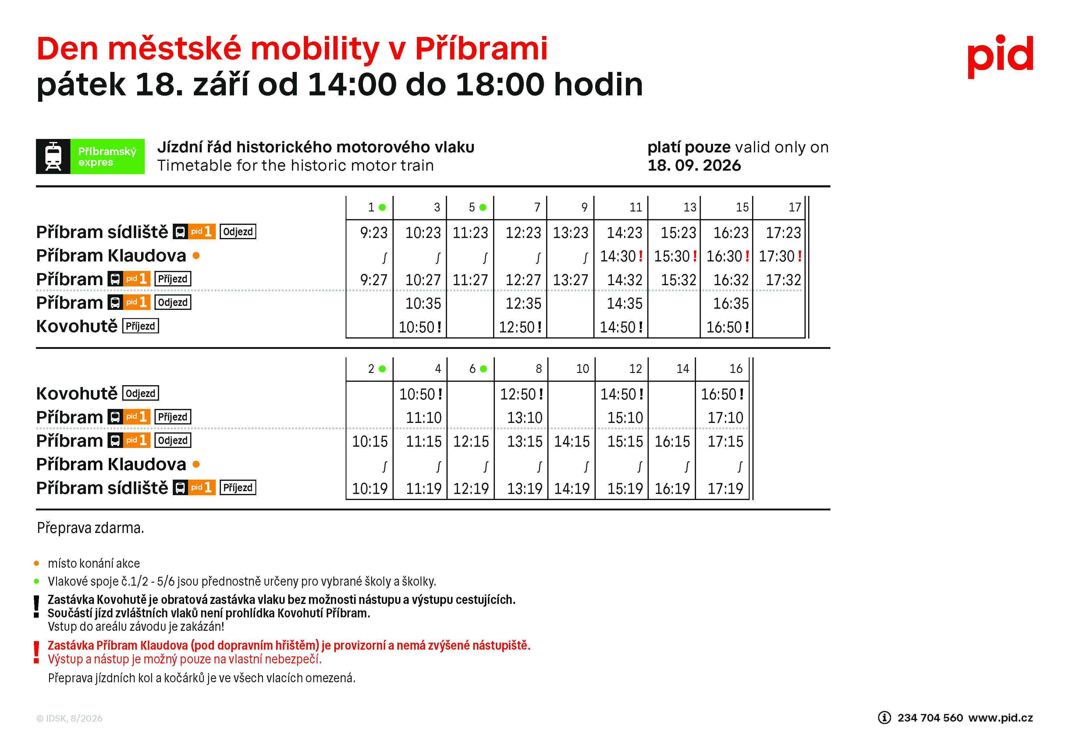 Př&iacute;bram z&aacute;ř&iacute; 2026
